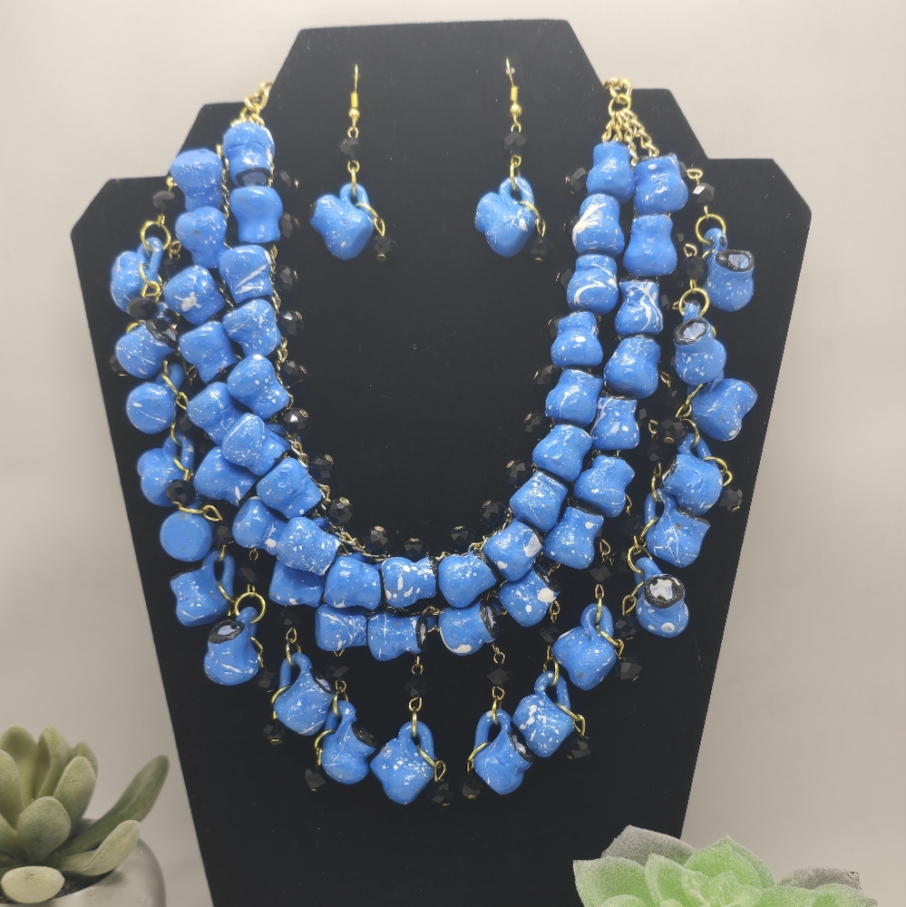 Mexican Jarritos Necklace Set